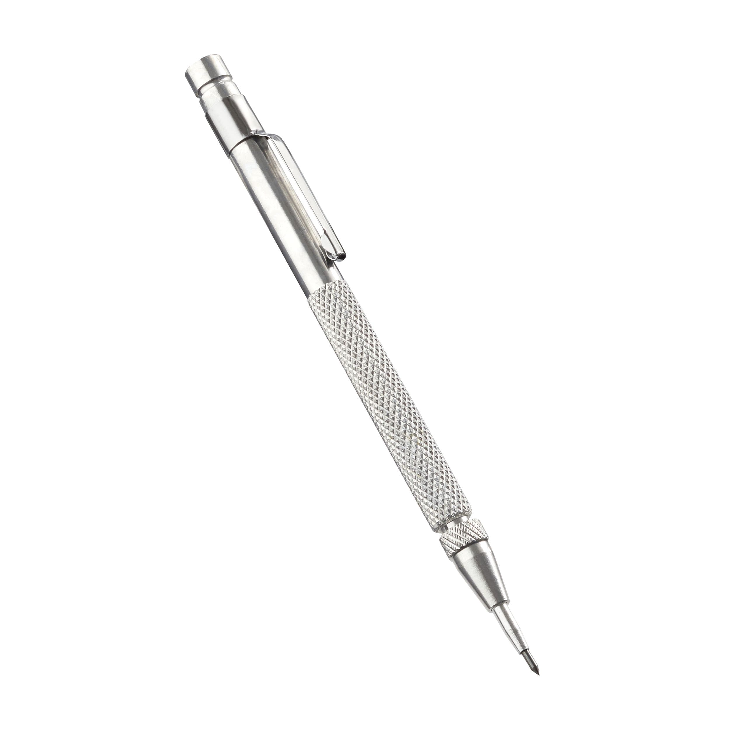 Mastercraft Carbon Scriber with Magnet, Knurled Aluminium Handle, Pocket Clip, Rust Resistant