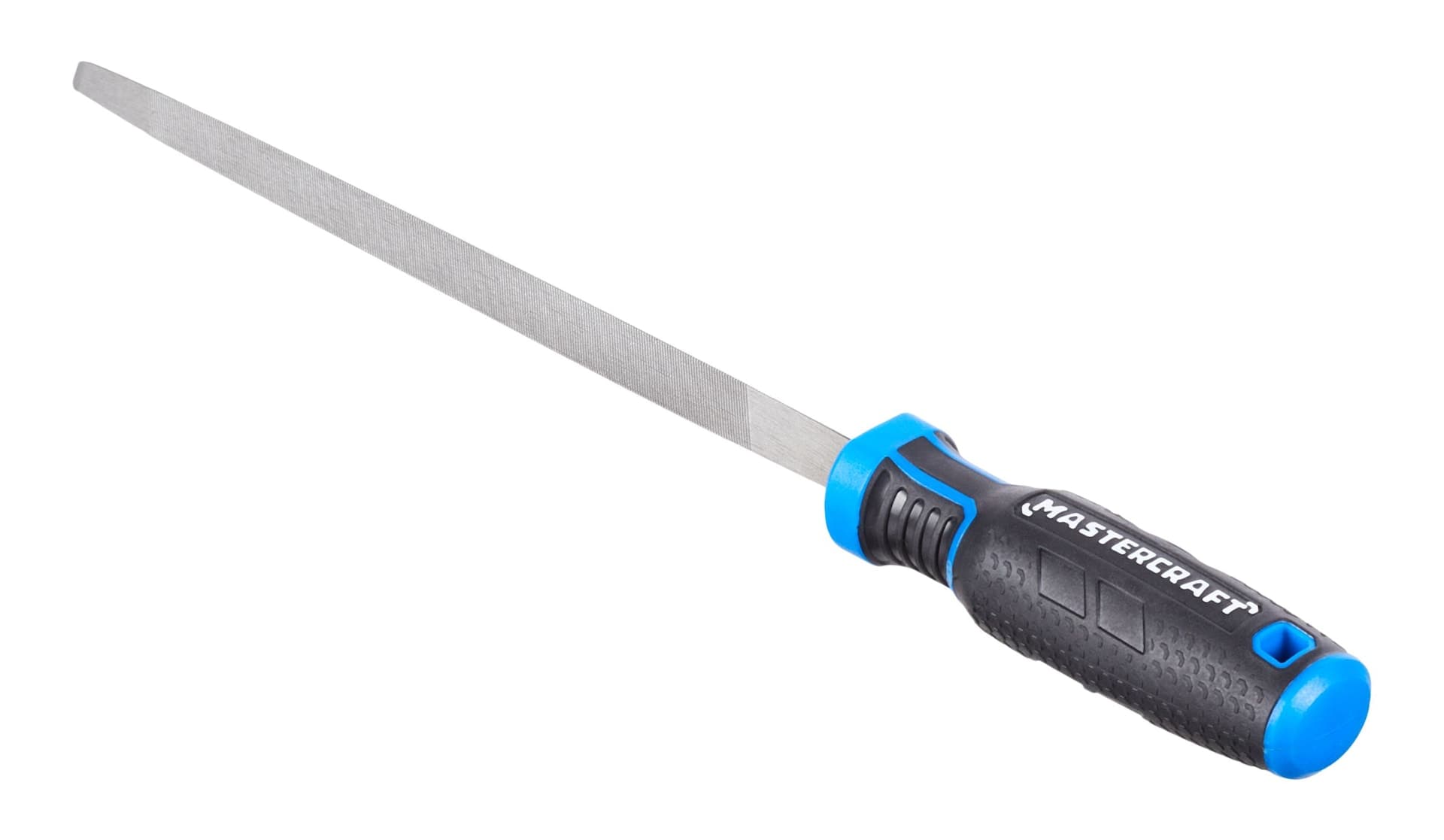 Mastercraft Slim Taper File, Single Cut, Ergonomic Handle, High Carbon Steel, 6-in