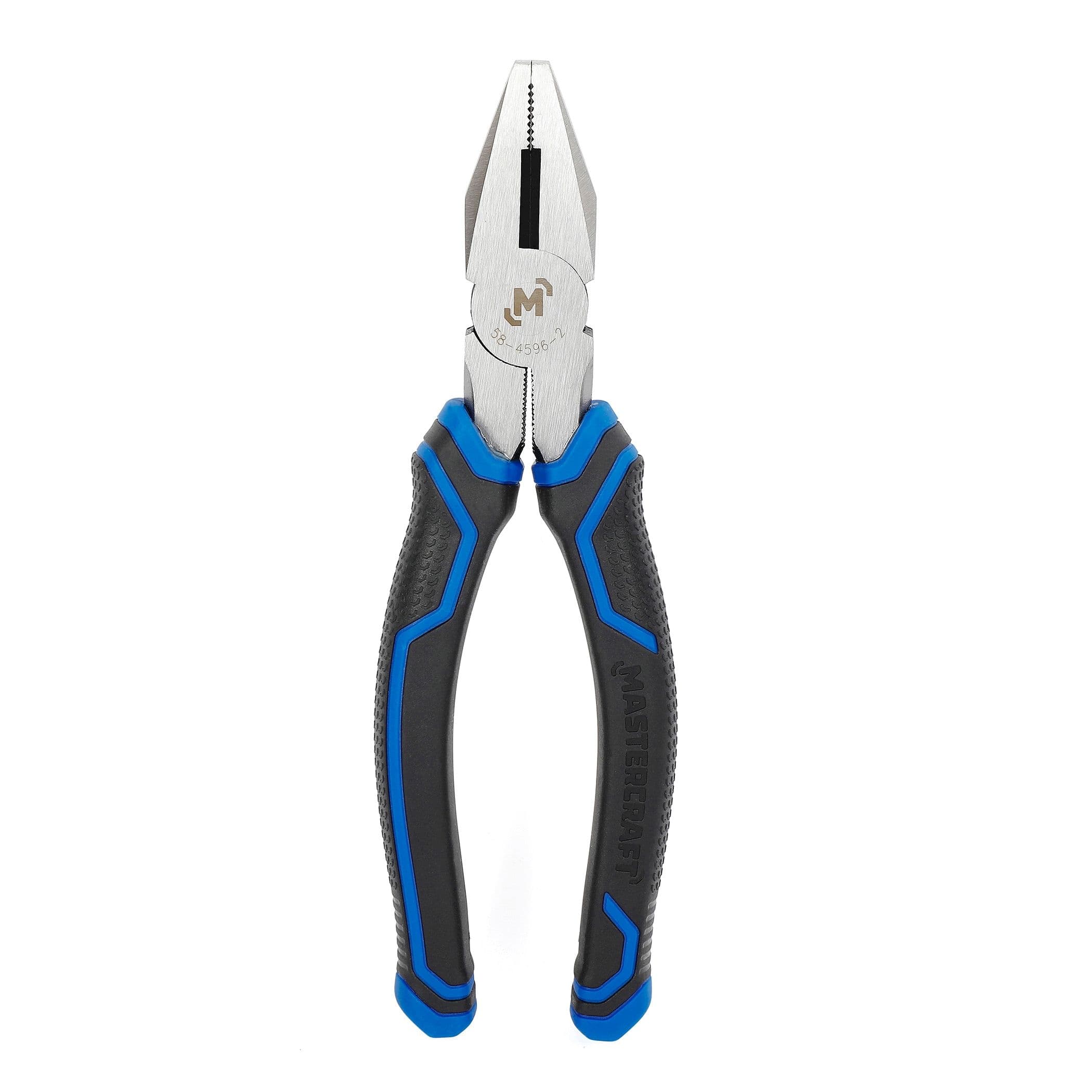 Mastercraft Lineman's Pliers, Micro Chrome Finish, High Carbon Steel, 8-in