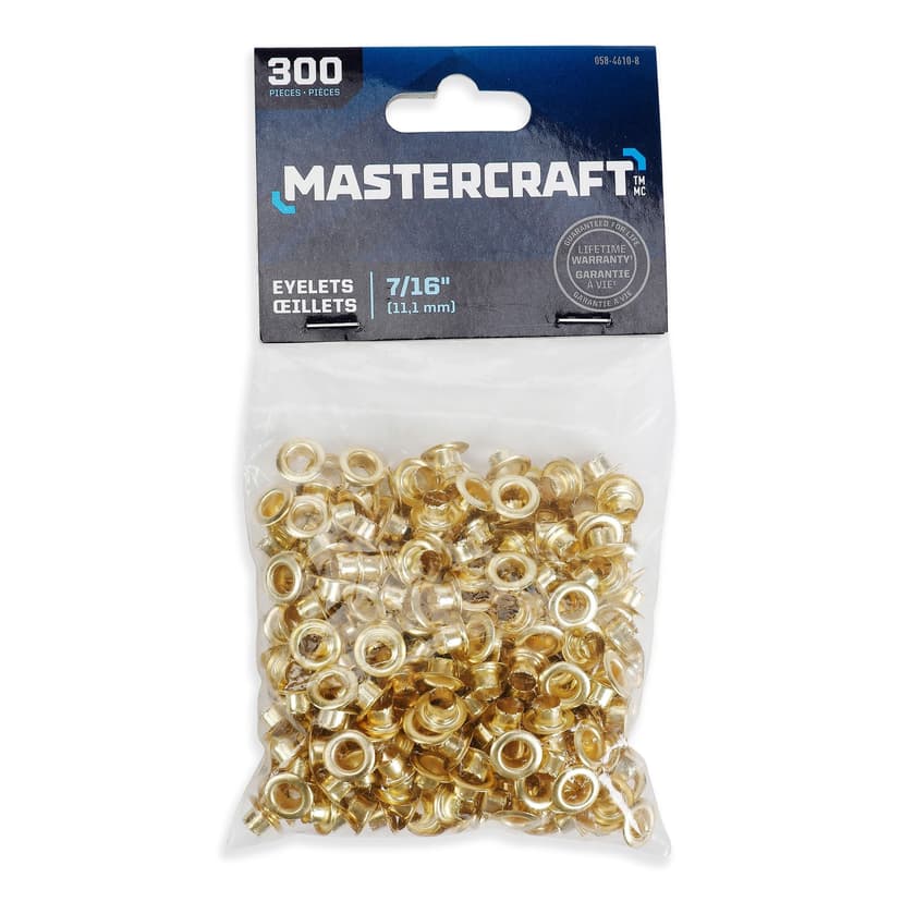Mastercraft 7/16-in Eyelets, Carbon Steel, 300-pk