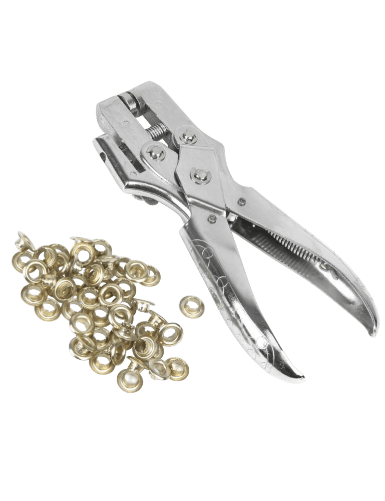 Mastercraft Eyelet Pliers Set, 51-pc, 7/16-in