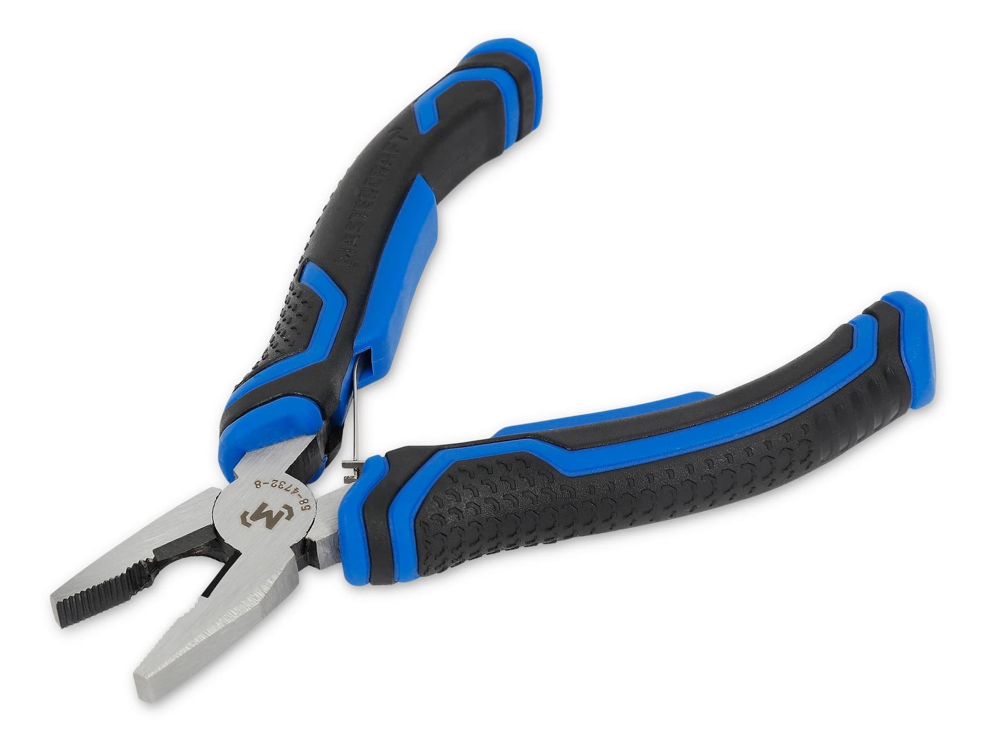 Mastercraft Mini Linesman Pliers, Comfort Grip, Micro Chrome Finish, High Carbon Steel, 4.5-in