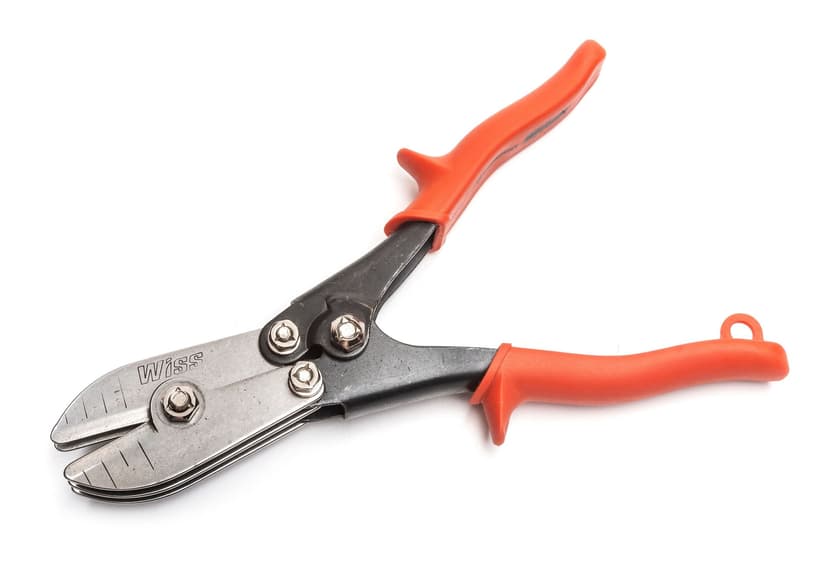 Wiss WC5S HVAC 5 Blade Crimper, Non-Slip Cushion Grip Handles, 9-1/4-in