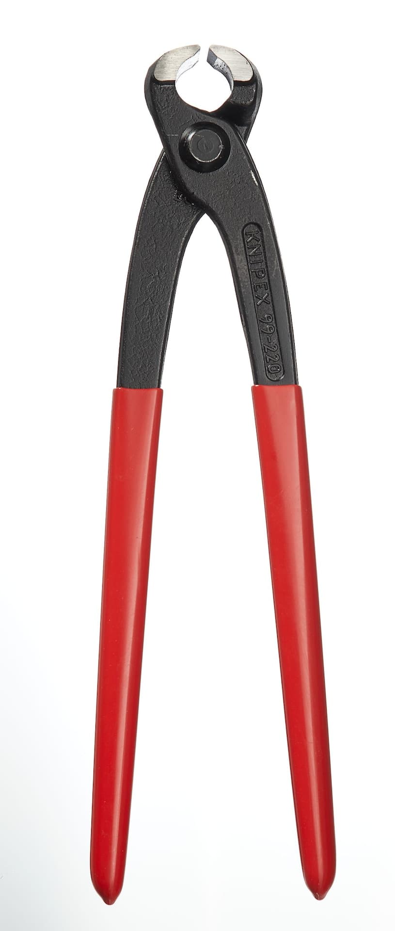 KNIPEX 99 01 220 SB Nippers Pliers, 3/32-in to 1/16-in Cutting Capacity, 8-3/4-in