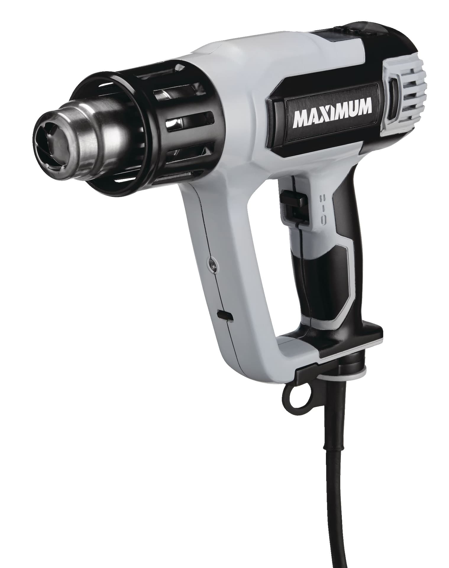 MAXIMUM 15A Variable Temperature Heat Gun with LCD Display, Scraper Blade & Nozzles, 6-pc