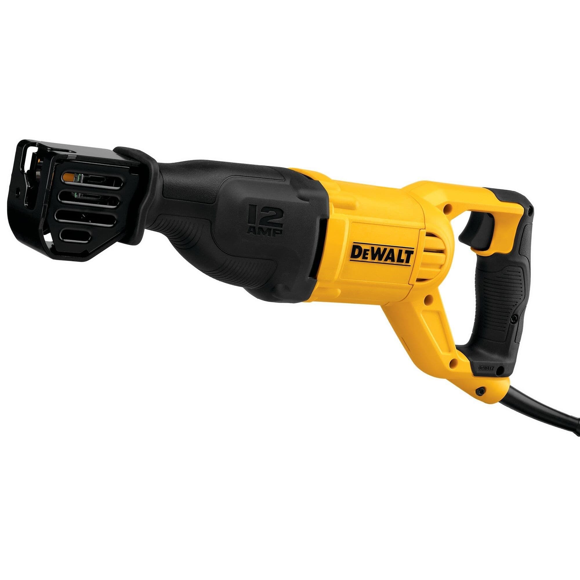 DEWALT DWE305 12A Keyless 4-Position Variable Speed T-Shank Reciprocating Saw
