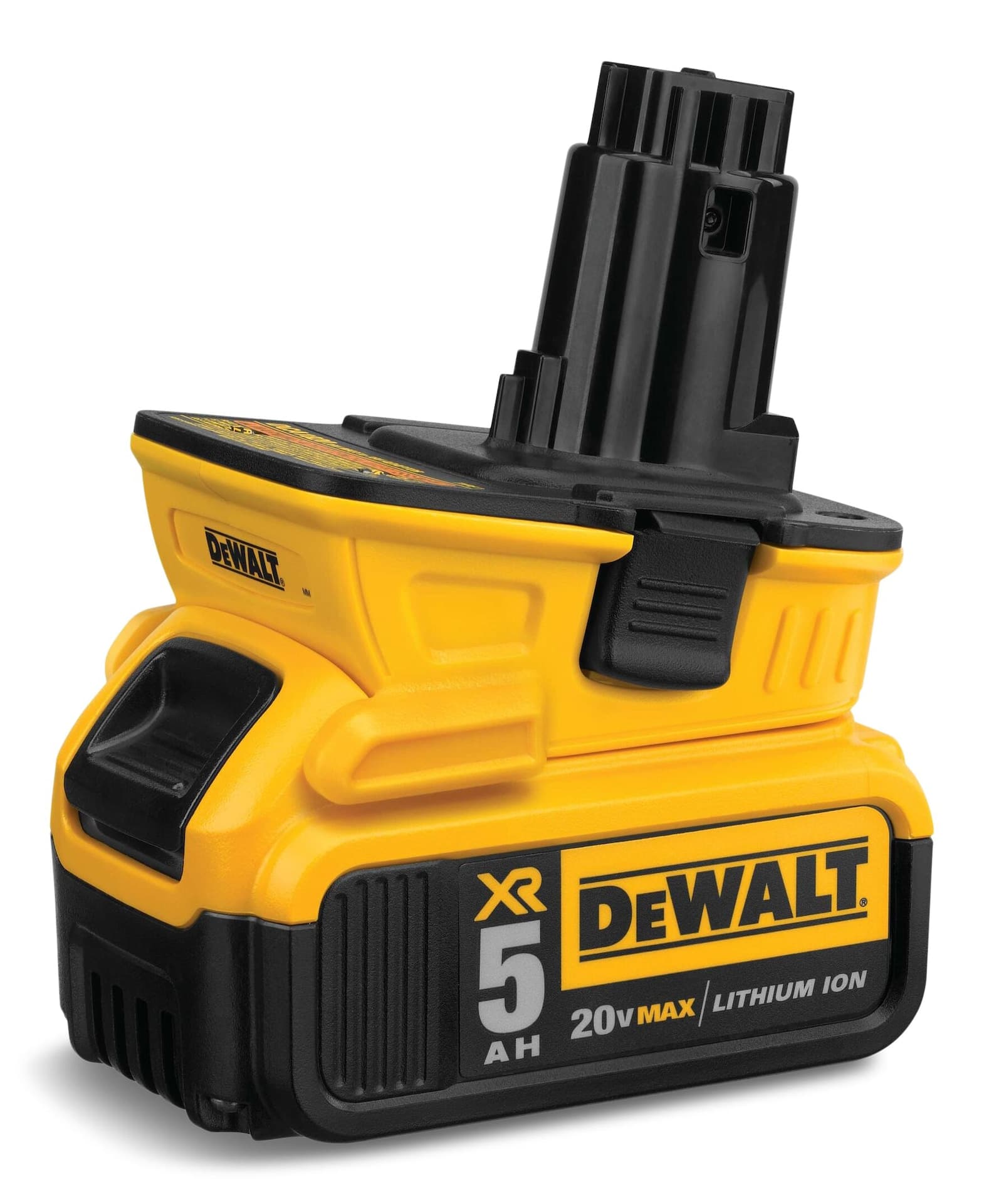 DEWALT DCA1820 18V to 20V Lithium-Ion Battery Adaptor For Cordless Power Tools, Tool Only
