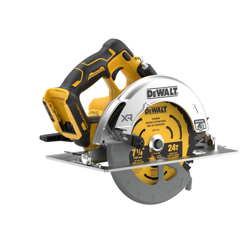 DEWALT (DCS590B) 20V XR 7-1/4-in Brushless Circular Saw, Bare Tool