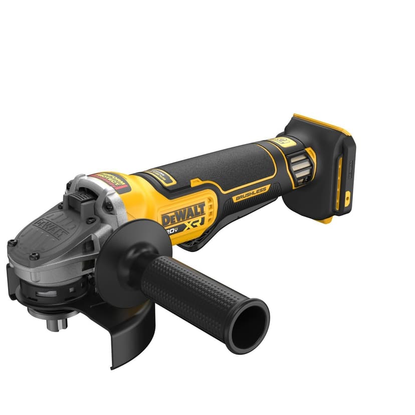 DEWALT (DCG410B) 20V MAX XR Brushless Angle Grinder with Kickback Brake, Tool Only, 4-1/2"-5"
