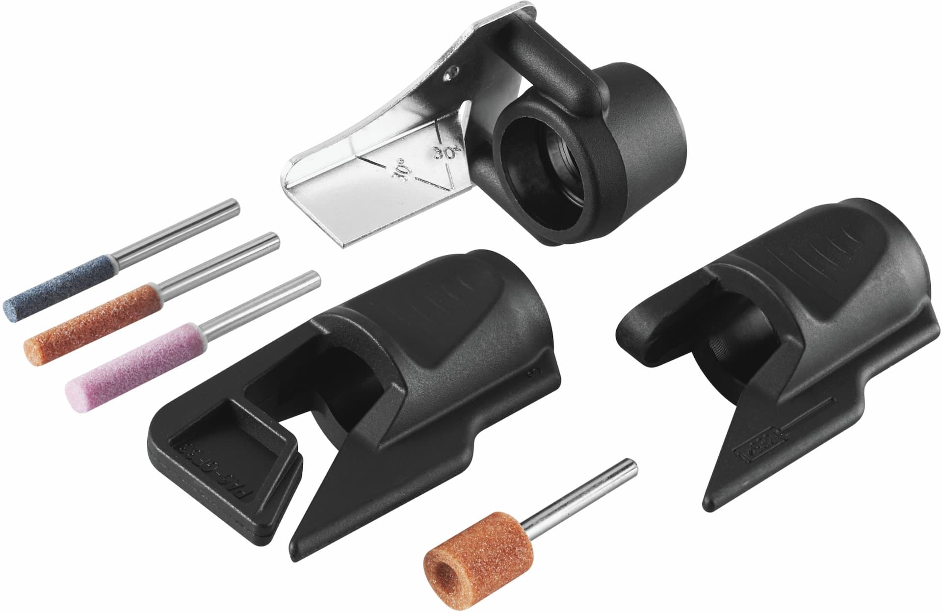 Dremel A679-02 Outdoor & Gardening Tool Blade Sharpening Attachment Kit For Rotary Tool, 10-pc