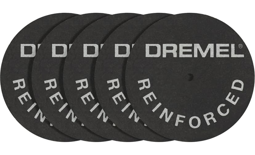 Dremel 426 Fibreglass Reinforced Cut-Off Wheels For Rotary Tool, Cuts Wood/Metal/Plastic, 1-1/4-in, 5-pk