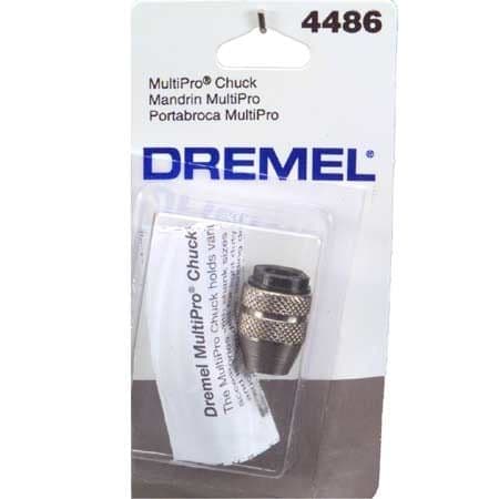 Dremel 4486 Multipro Keyless Chuck For Changing Rotary Tool Accessory Bits, 1/32-in to 1/8-in