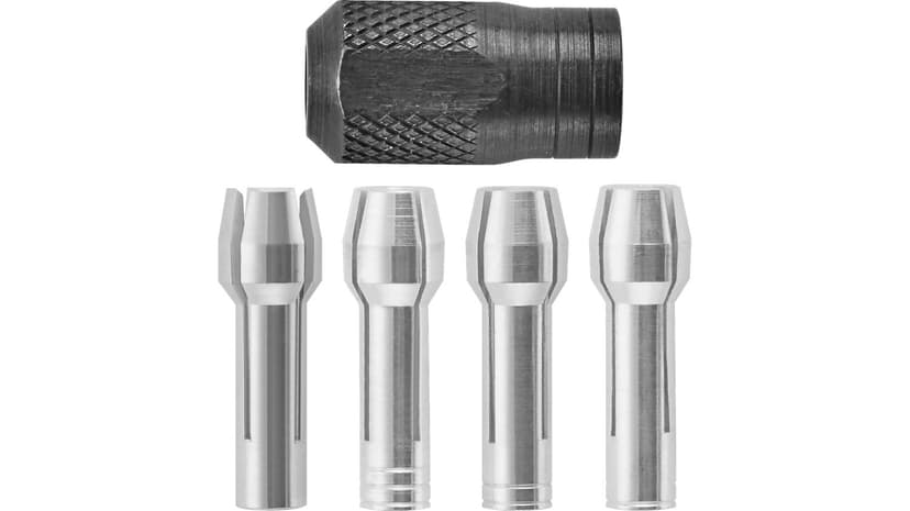 Dremel 4485 Quick-Change Collet Nut Kit For Rotary Tool, Assorted Sizes, 5-pc