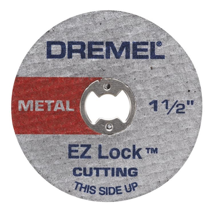 DREMEL EZ456 EZ Lock Quick-Change Metal Cut-Off Wheels For Rotary Tool, 1-1/2-in, 5-pk