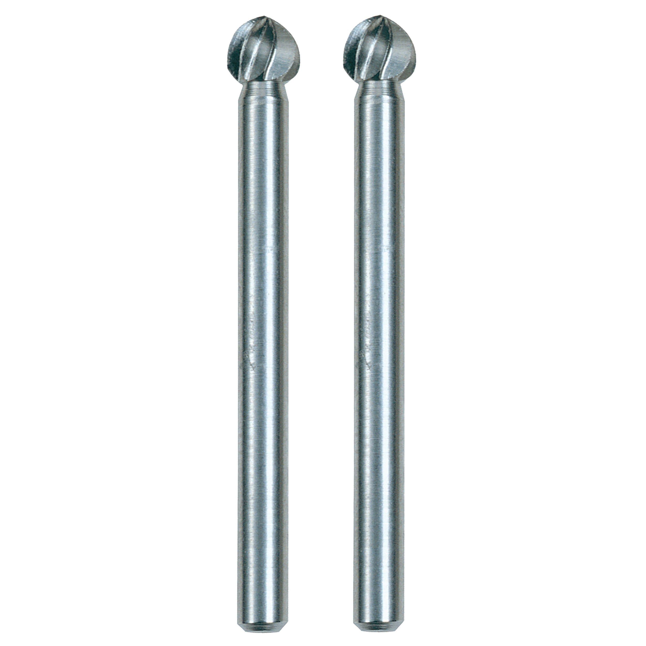 Dremel 192 Pear-Shaped Steel Carving Bit For Rotary Tool, 3/16-in, 2-pk