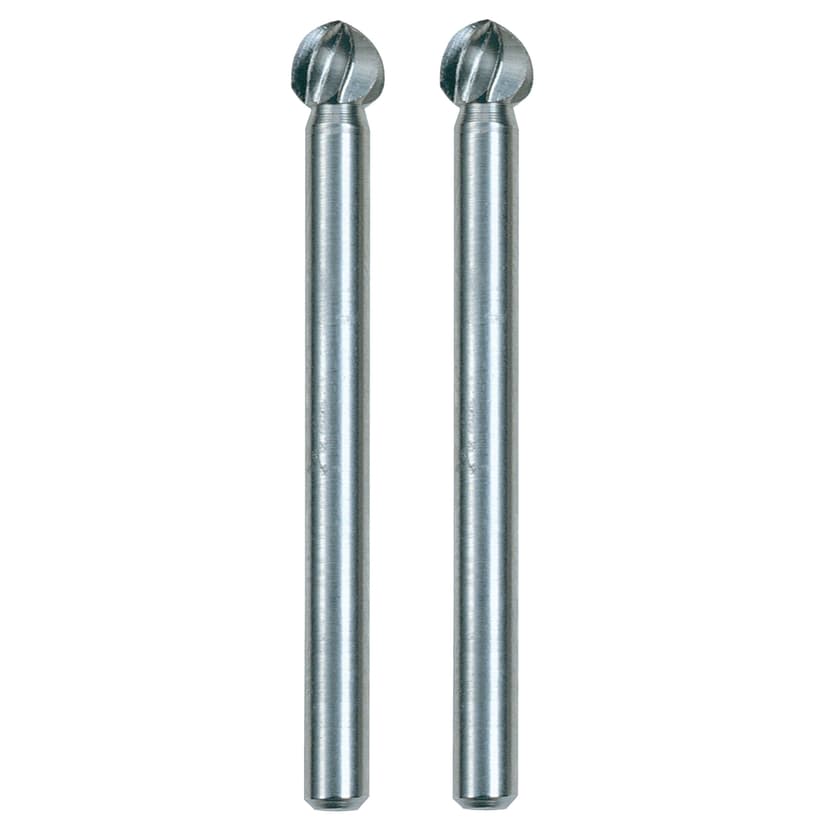 Dremel 192 Pear-Shaped Steel Carving Bit For Rotary Tool, 3/16-in, 2-pk