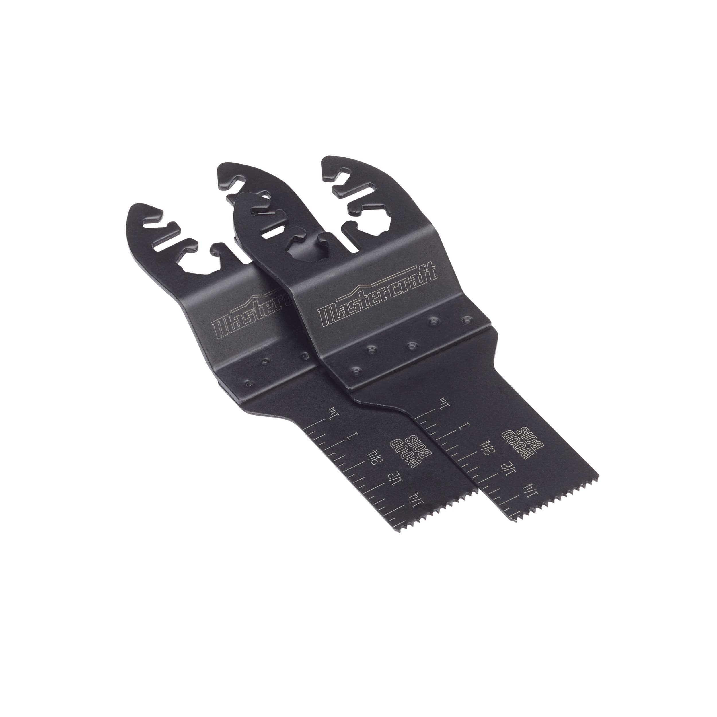 Mastercraft Oscillating Universal Fit Multi-Tool Wood Flush Cut Saw Blades, 3/4-in, 2-pk