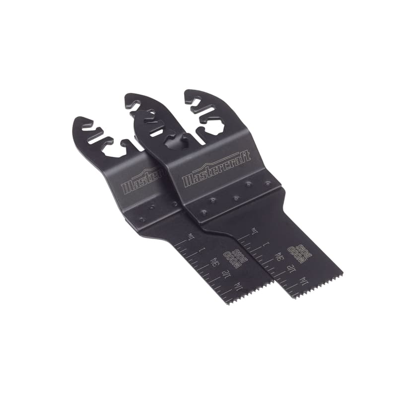 Mastercraft Oscillating Universal Fit Multi-Tool Wood Flush Cut Saw Blades, 3/4-in, 2-pk