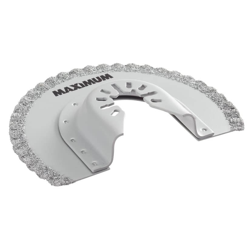 MAXIMUM Oscillating Multi-Tool Universal Fastcut Carbide Grout Removal Blade, 3-11/16-in