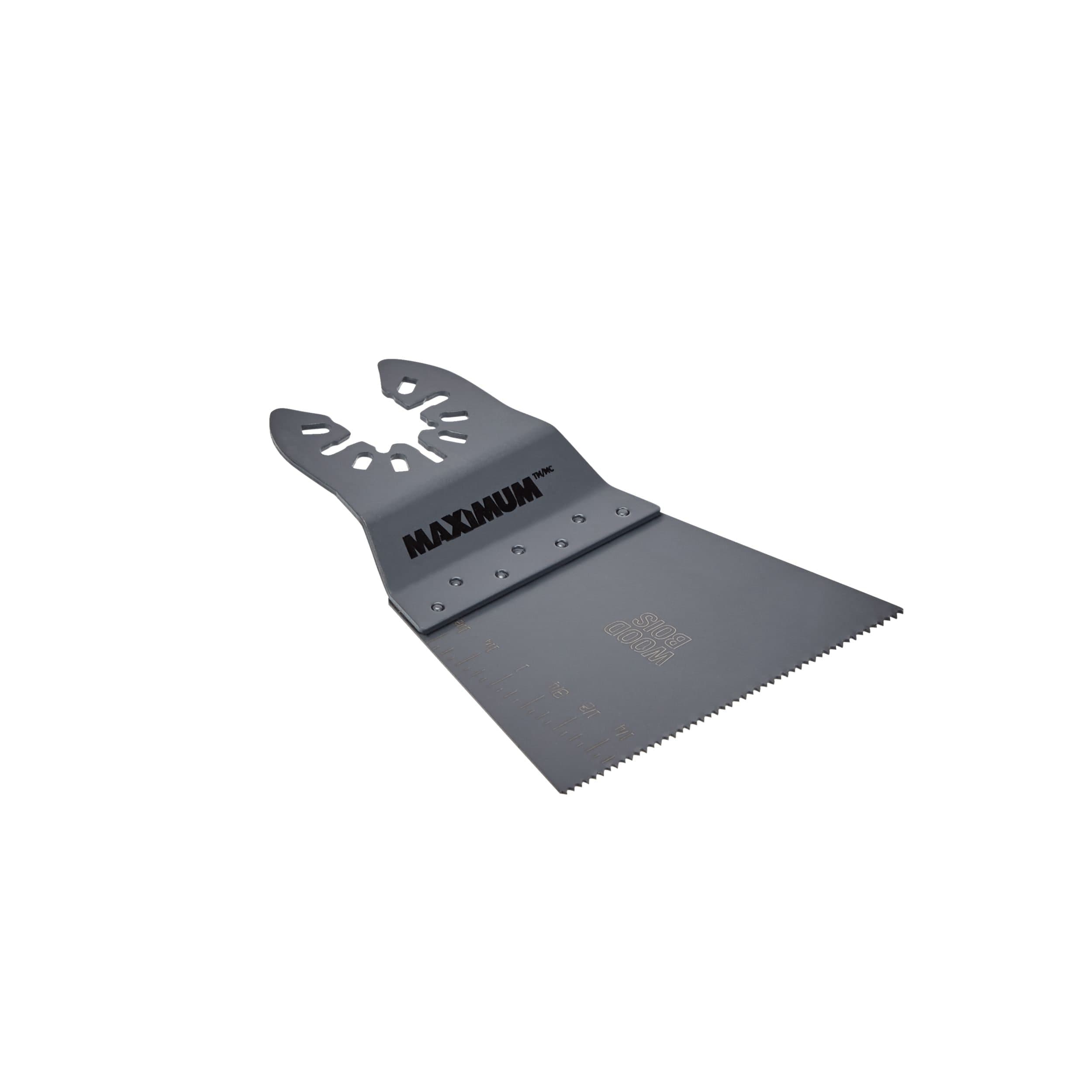 MAXIMUM Oscillating Multi-Tool Universal Fit, Wood Wide Fastcut Blade, 2-5/8-in