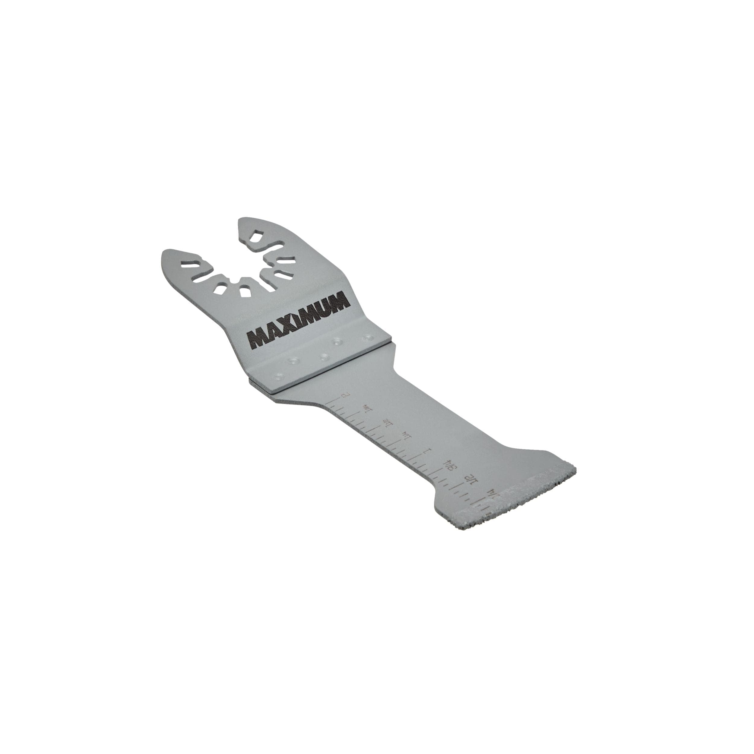 MAXIMUM Oscillating Multi-Tool Brazed Diamond Flush Cut Blade For Tile, Stone & Glass, 1-1/4-in