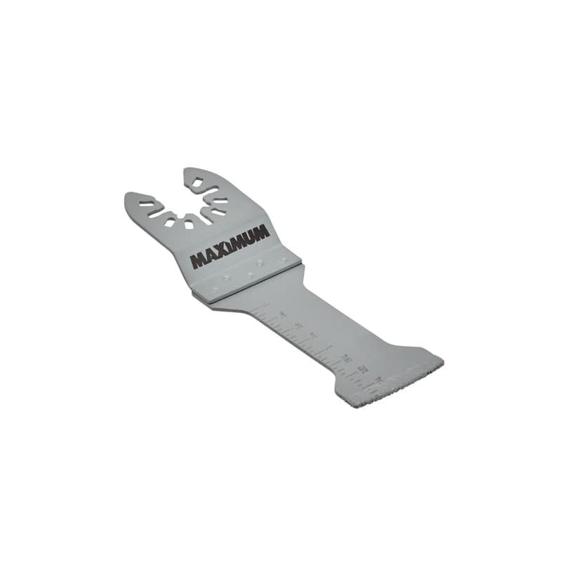 MAXIMUM Oscillating Multi-Tool Brazed Diamond Flush Cut Blade For Tile, Stone & Glass, 1-1/4-in