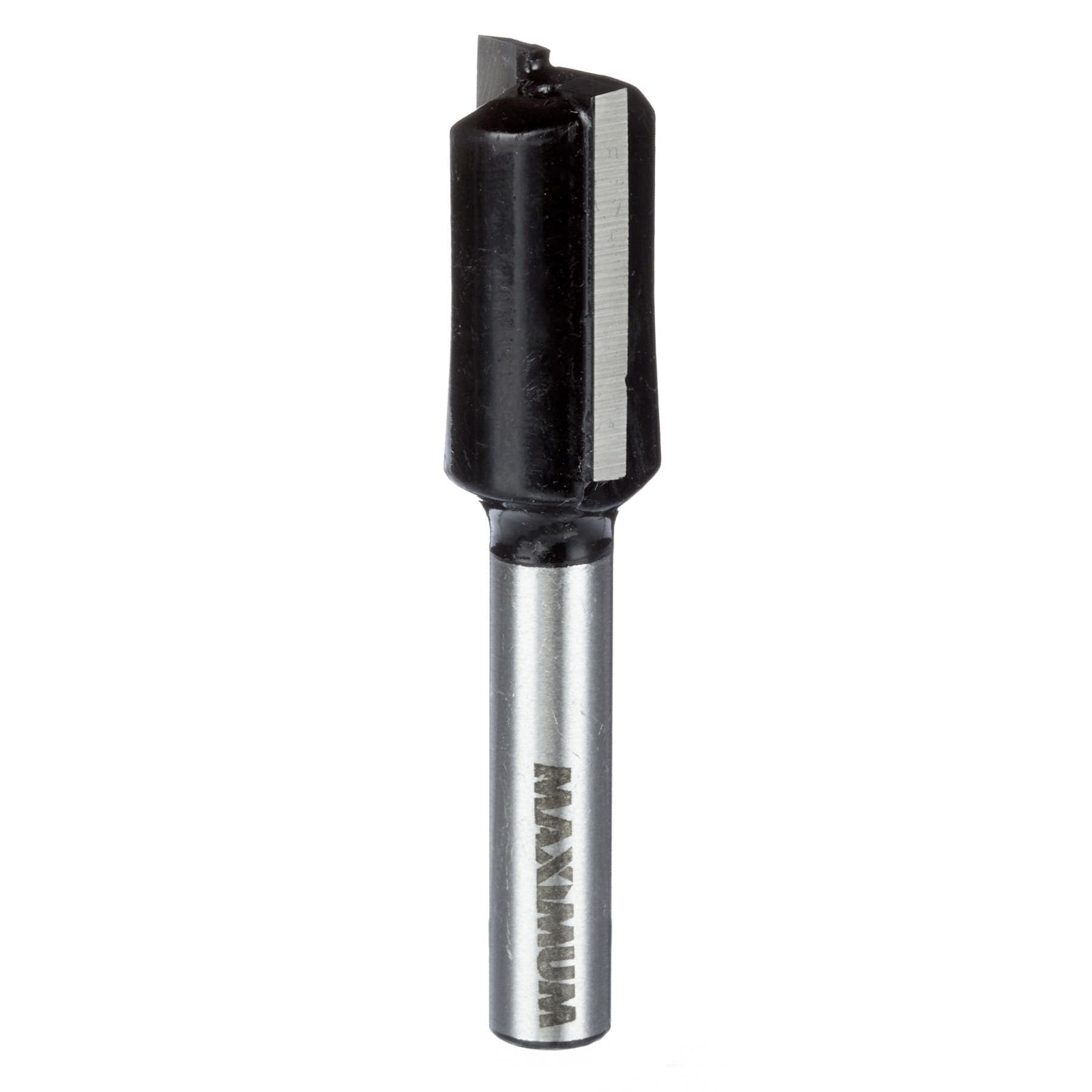 MAXIMUM Renegade Pro Carbide-Tipped Double Flute Straight Router Bit, 1/2 x 1/4-in Shank