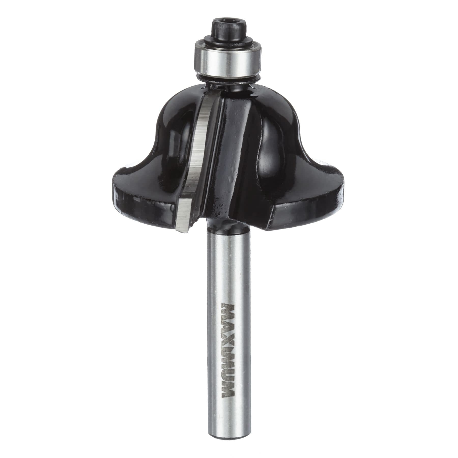 MAXIMUM Renegade Pro Carbide-Tipped Roman Ogee Edge Router Bit, 1/4 x 1/4-in Shank