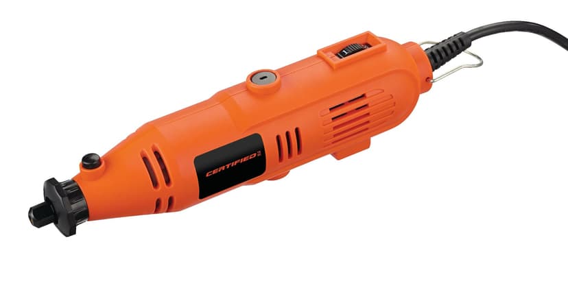 Certified PDM130DCU 1A Variable Speed Rotary Tool Kit with Attachments & Accessory Bits, 24-pc