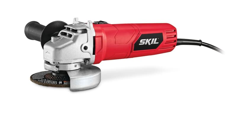 SKIL 9294-01 5.5A Heavy-Duty Corded Angle Grinder with Auxiliary Handle & Wrench, 4-1/2-in