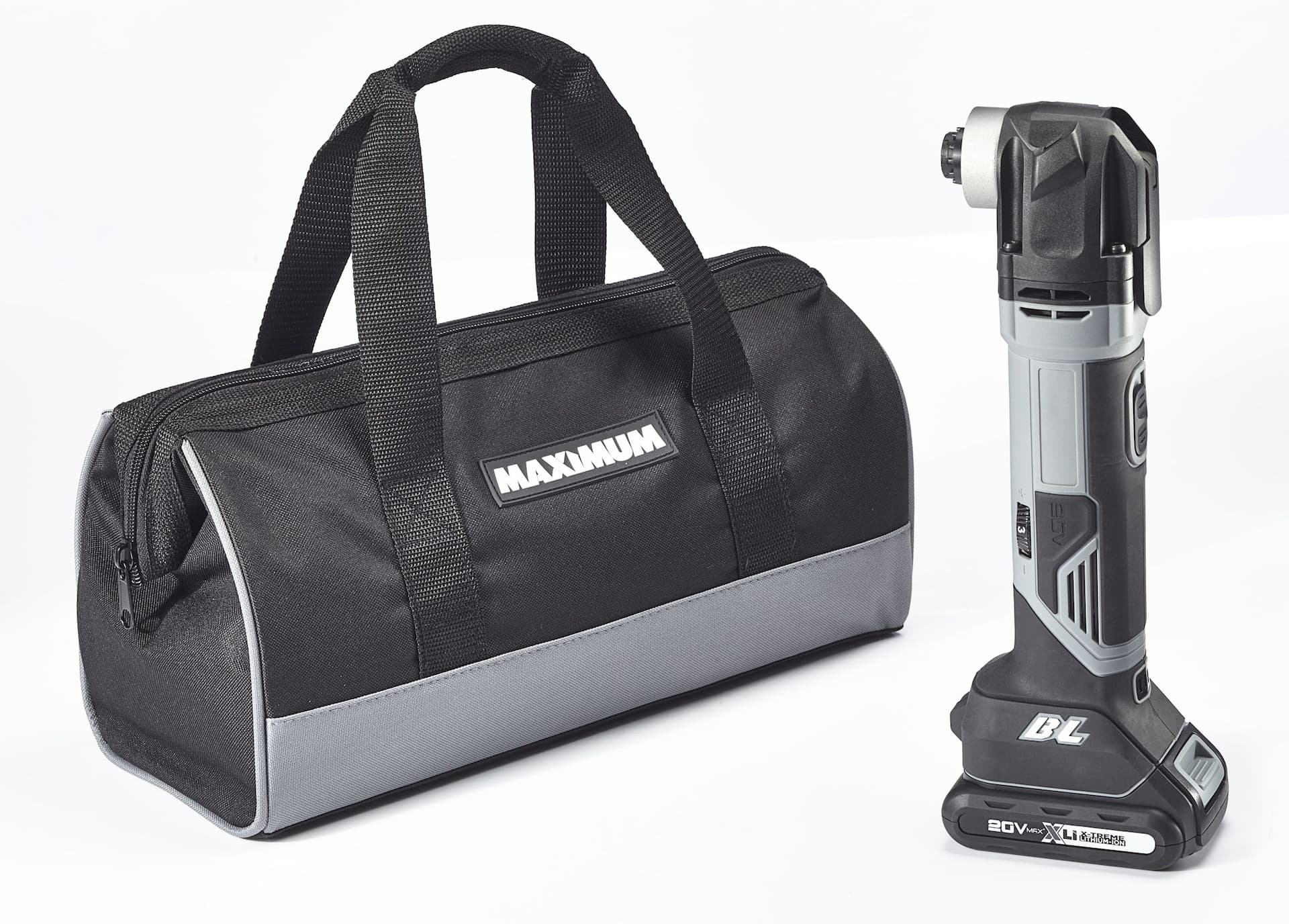 MAXIMUM 20V Max Cordless Variable Speed Oscillating Multi-Tool with Carry Bag, Tool Only