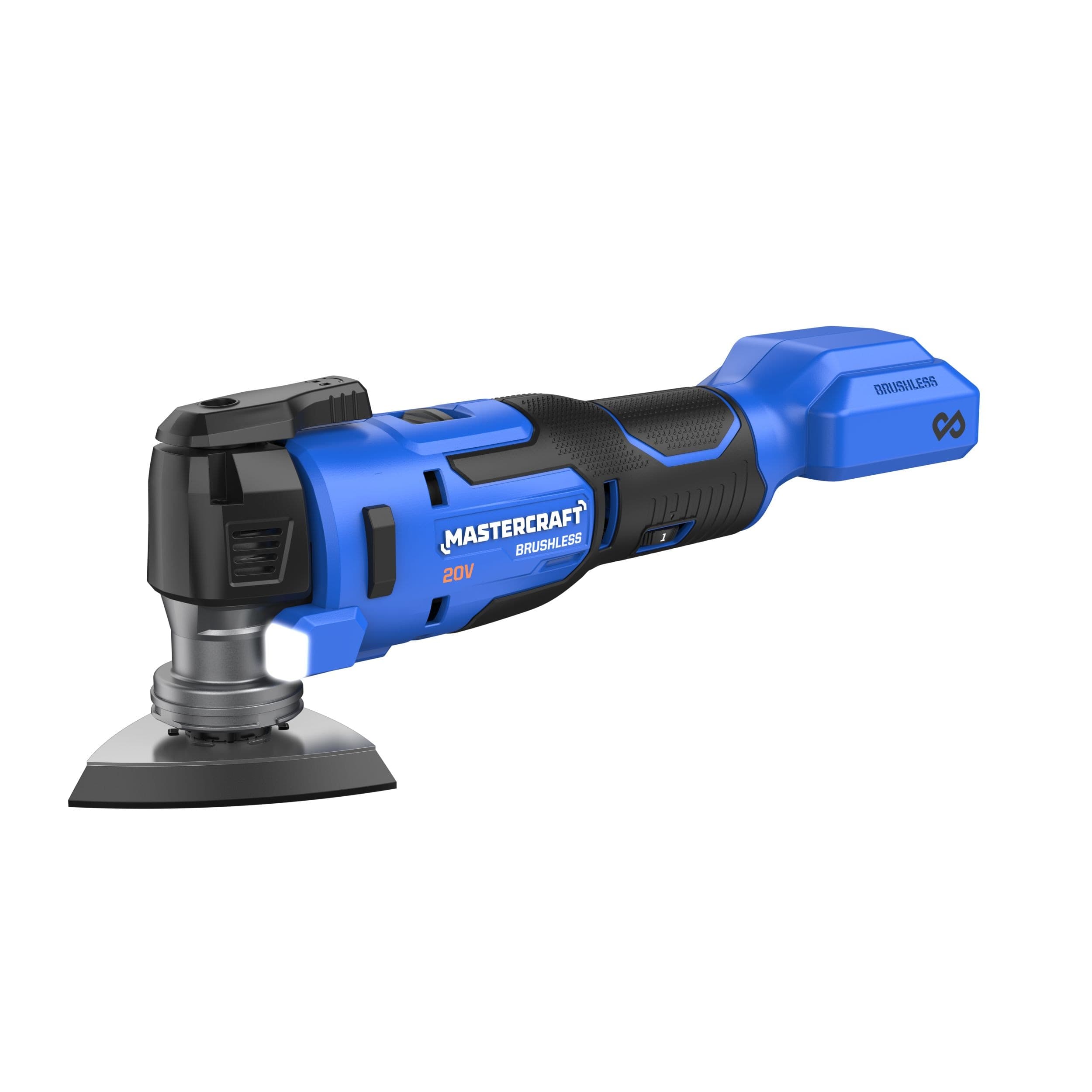 Mastercraft 20V Cordless Brushless Oscillating Multi-Tool, Tool Only, PWR POD Compatible