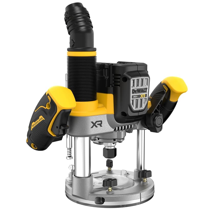 DEWALT DCW620B 20V MAX XR Cordless Peak HP Plunge Router, 2-1/4-in, Tool Only