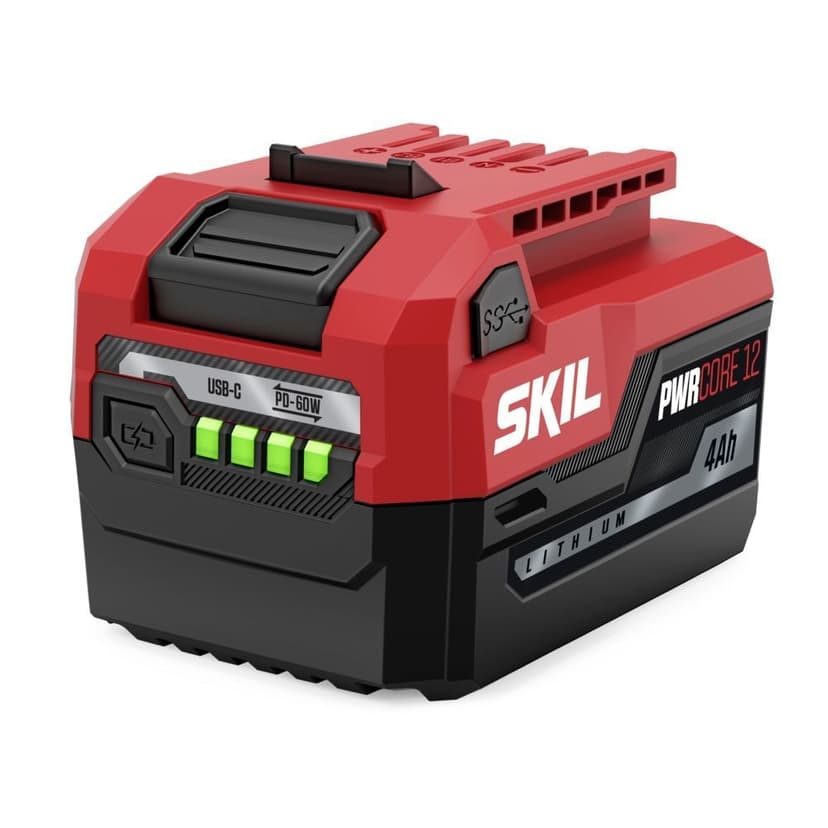 SKIL PWRCORE 12™ 12V/4.0Ah Battery with LED Fuel Gauge