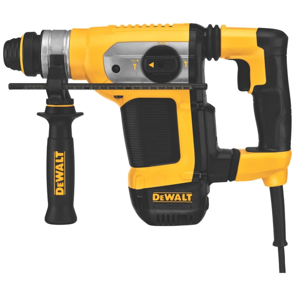 DEWALT D25416K 9A Corded Variable Speed Combination Hammer Drill with E-Clutch & SDS+, 1-1/8-in