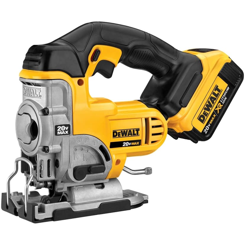 DEWALT DCS331P1 DCS331 20V MAX Li-Ion Cordless Jig Saw with 20V MAX 4.0Ah Battery & Tool Kit