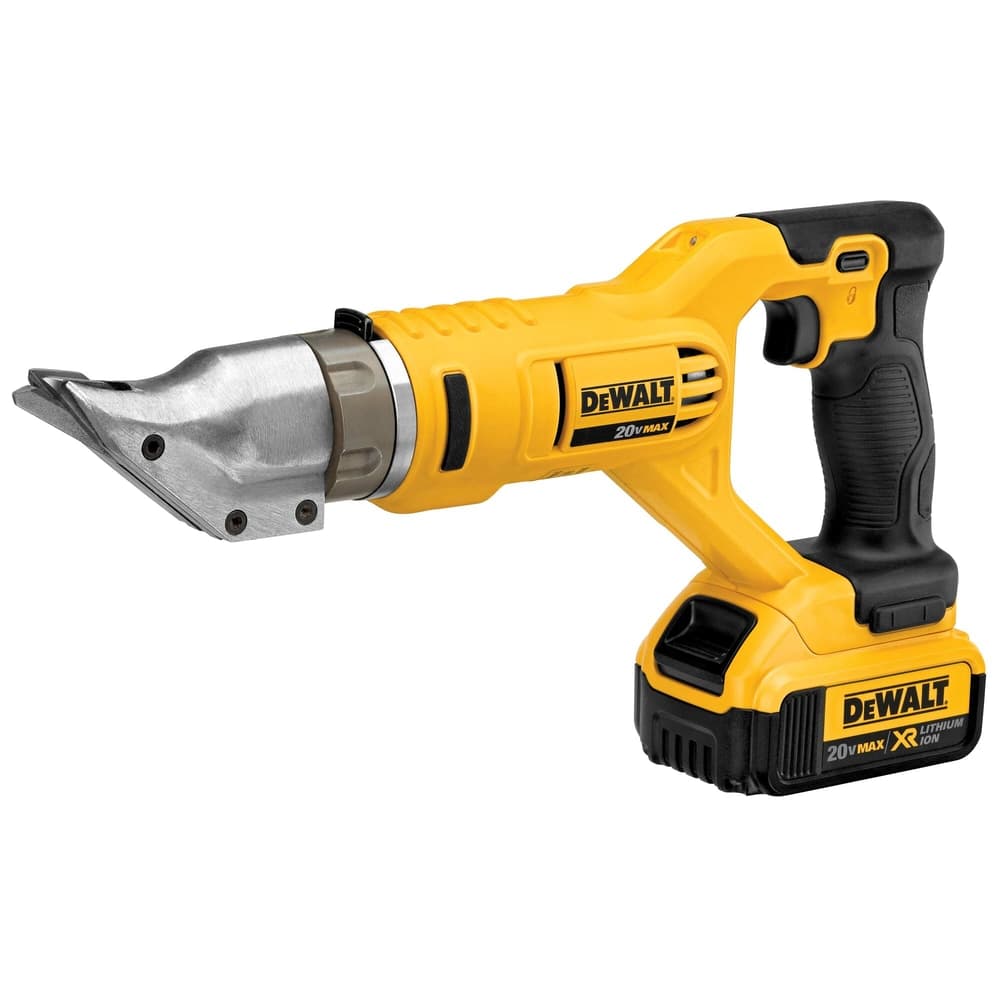 DEWALT DCS491M2 20V MAX 18 Gauge Swivel Head Shear Kit, 4.0Ah