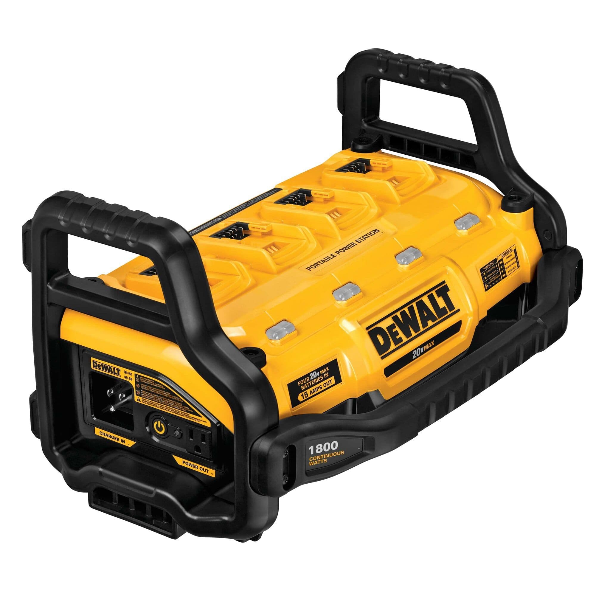 DEWALT DCB1800B 1800W Portable Power Station & Simultaneous Battery Charger