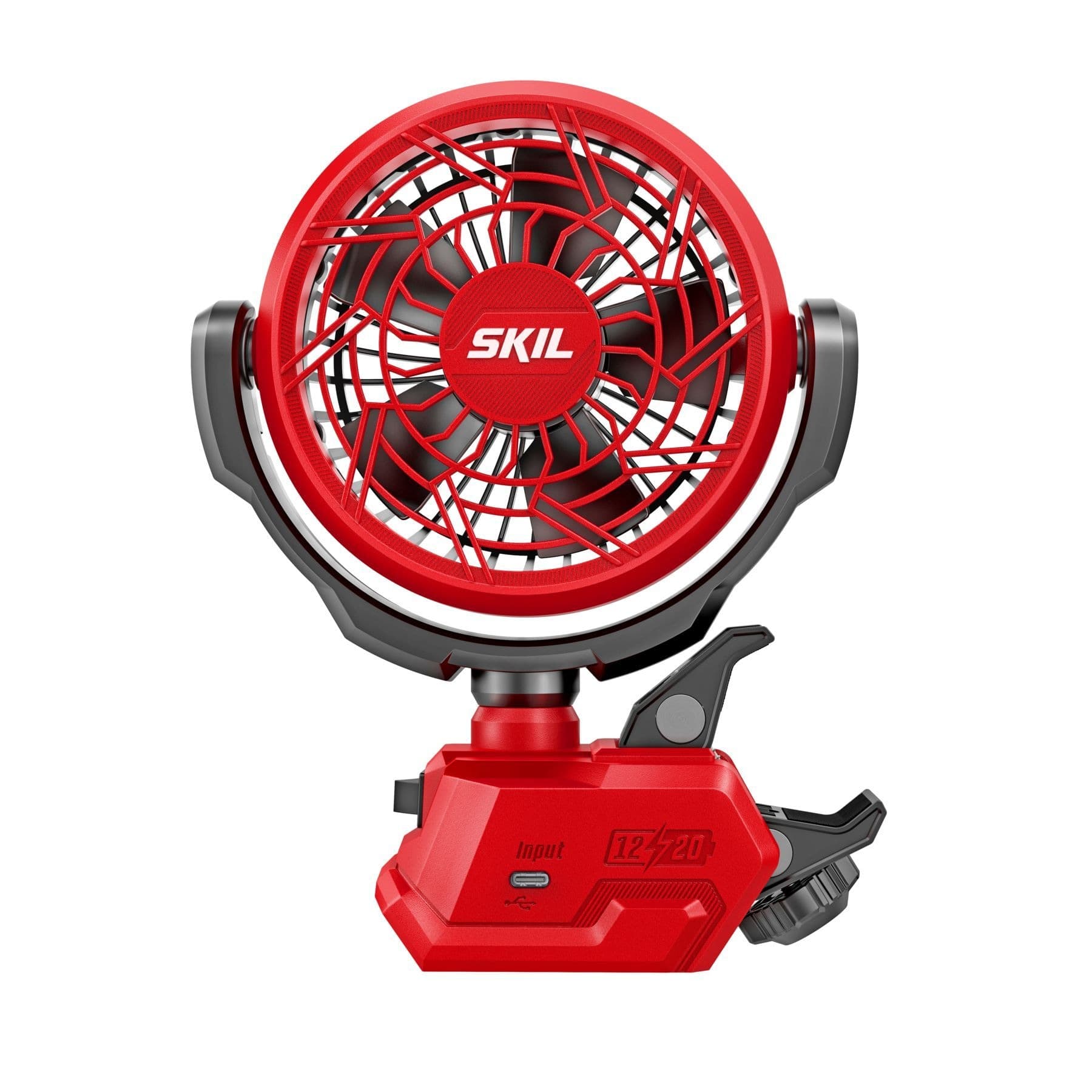 SKIL 12V/20V Brushless 4-in. Clamp Fan, Tool Only (FN0400D-00)