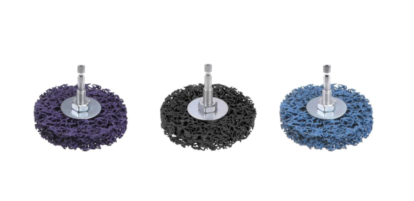 Mastercraft Poly Carbide Abrasive Wheel Set, 3-in, 3-pc