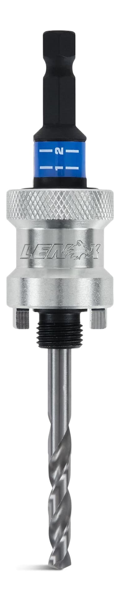 Lenox 9/16 to 1-3/16-in Quick Change Arbor, High-Speed Steel