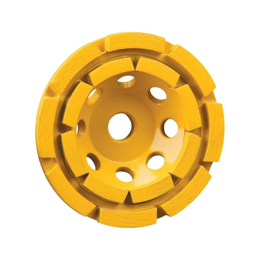 DeWALT 4-1/2" Double Row Diamond Cup Wheel