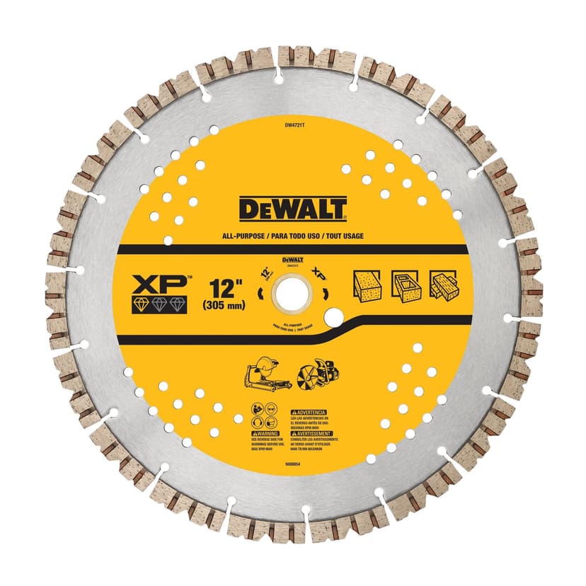 DeWALT 12" Segmented XP General Purpose Diamond Blade