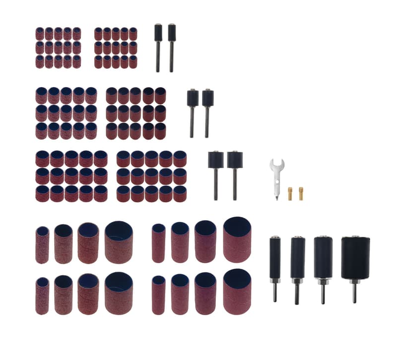 Mastercraft Sanding Drum Kit, 119-Piece