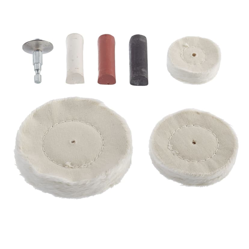 Mastercraft Buffing and Polishing Kit, 7-pc