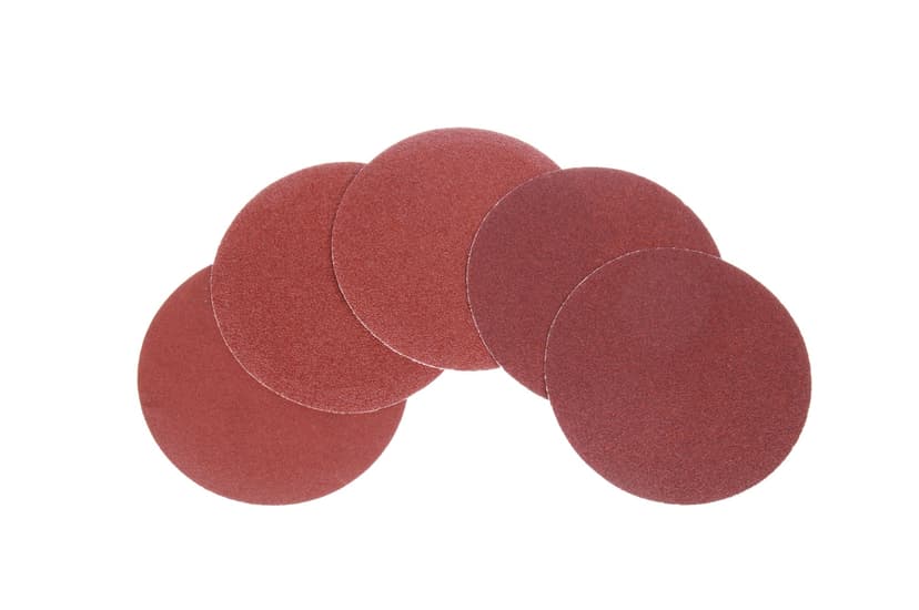 Mastercraft Stick-On Discs for Sanding Set, 5-in, 5 Pack