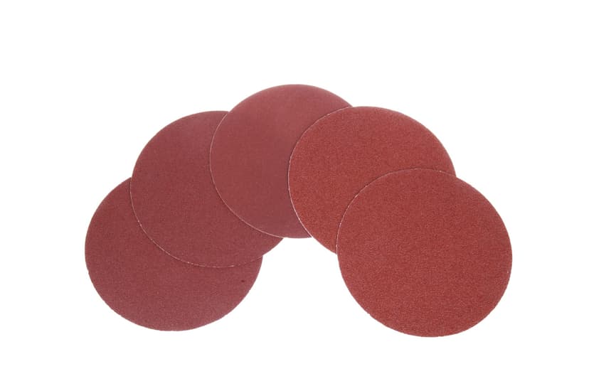Mastercraft Stick-On Discs for Sanding Set, 6-in, 5 Pack