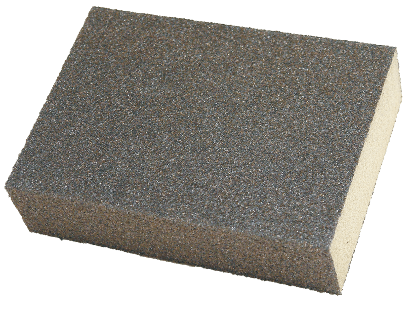 Mastercraft 4 x 2 ¾ x 1” Sanding Sponges 4-Pack, Medium Grit