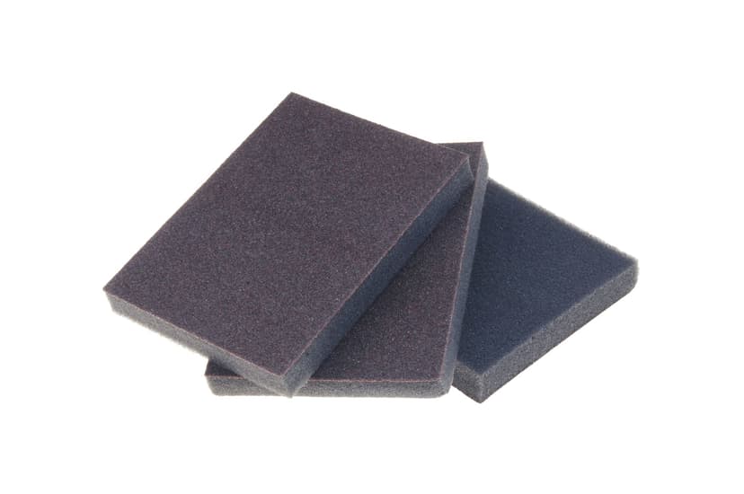 Mastercraft 3-in x 4-in x 1-in Sanding Pads, 150-Grit, 3-pk