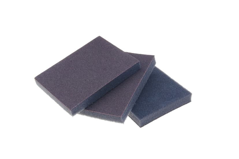 Mastercraft 3-in x 4-in x 1-in Sanding Pads, 100-Grit, 3-pk